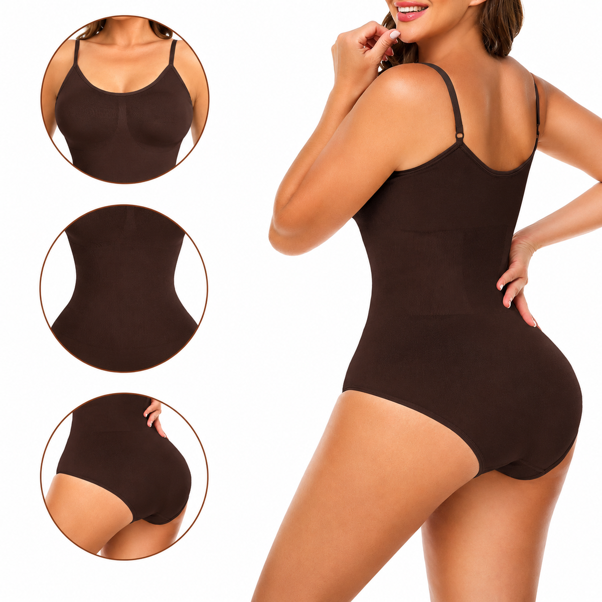 Shapewear for Women Tummy Control Body Shaper Snatched Waist Body Suit
