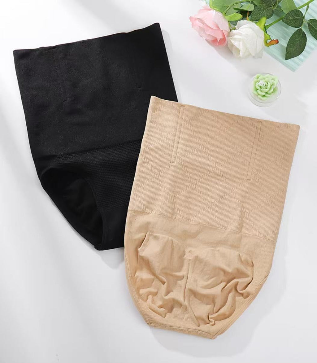 1Pc High Waist Abdomen Briefs Seamless Body Shaper Panties Breathable Waist Trainer