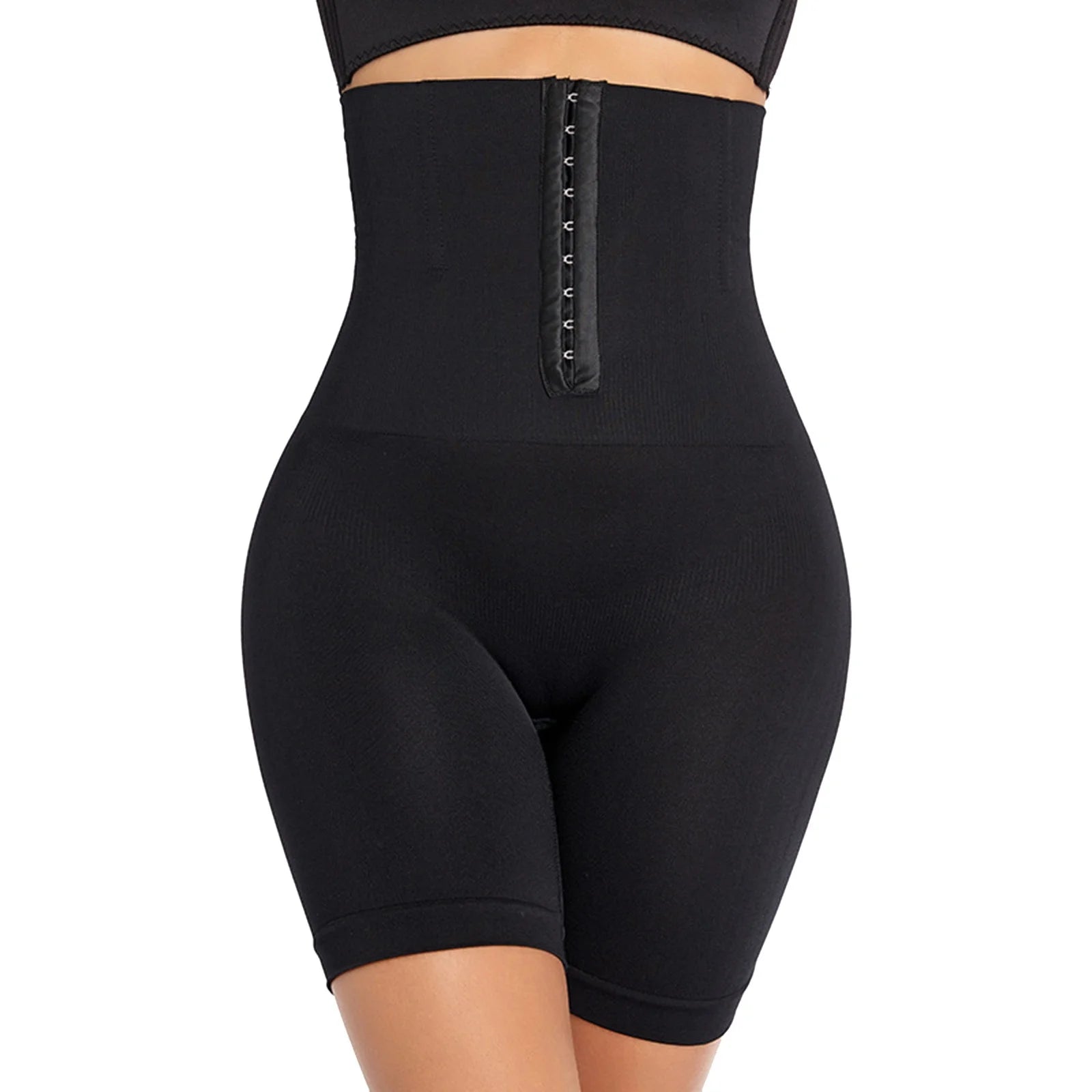 Shaper Bodysuit for Women Tummy Control Firm High Wasit Body Shaper Shorts Smooth Seamless Body Trainer Black 3XL