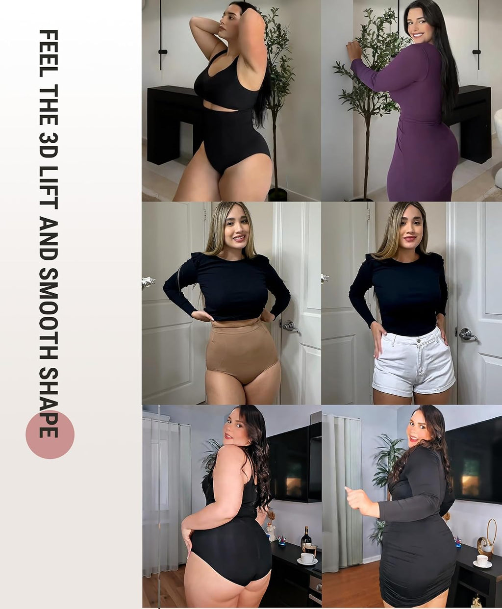 Body Shaper Tummy Control Shapewear Underwear High Waisted Shaping Briefs Panty Girdle