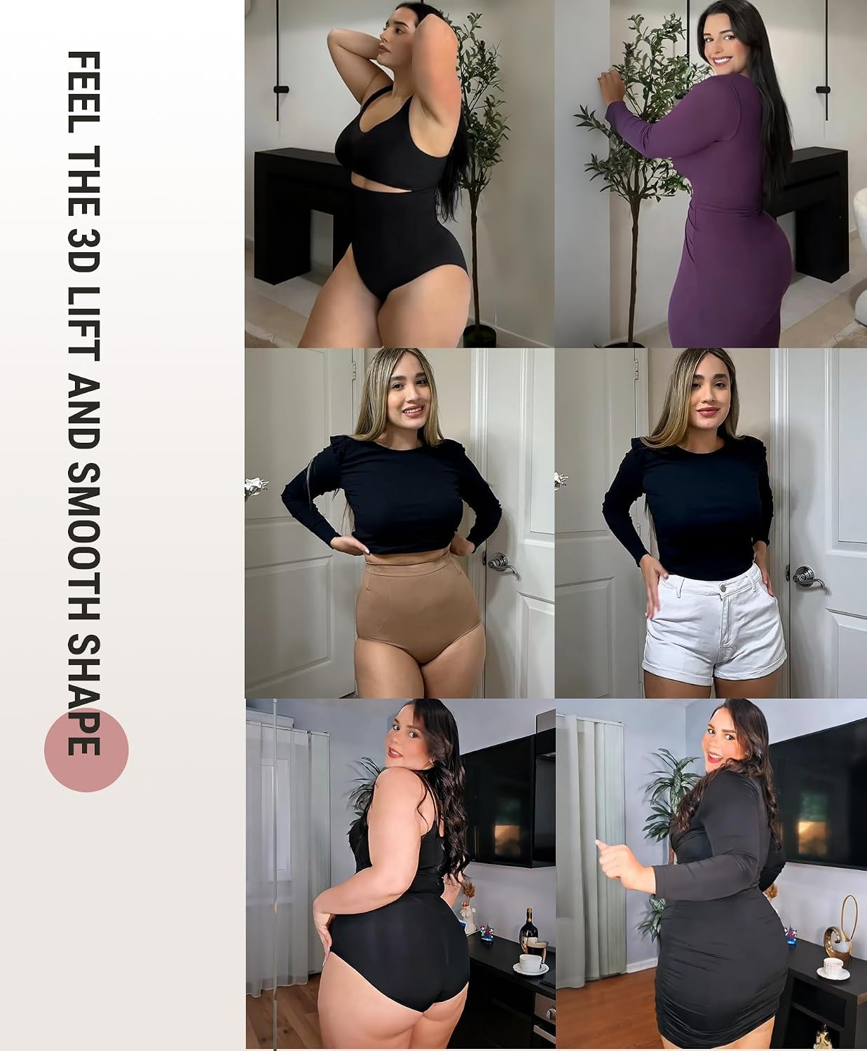Body Shaper Tummy Control Shapewear Underwear High Waisted Shaping Briefs Panty Girdle