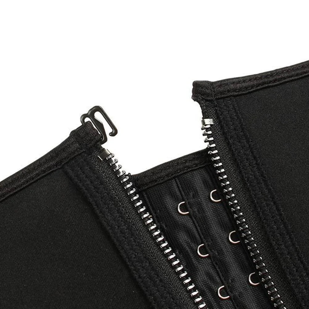 Women Seamless Waist Training Tummy Cincher Corset Shaper Trainer Bustier Slim Waistline Body Shaper, Black S-3XL