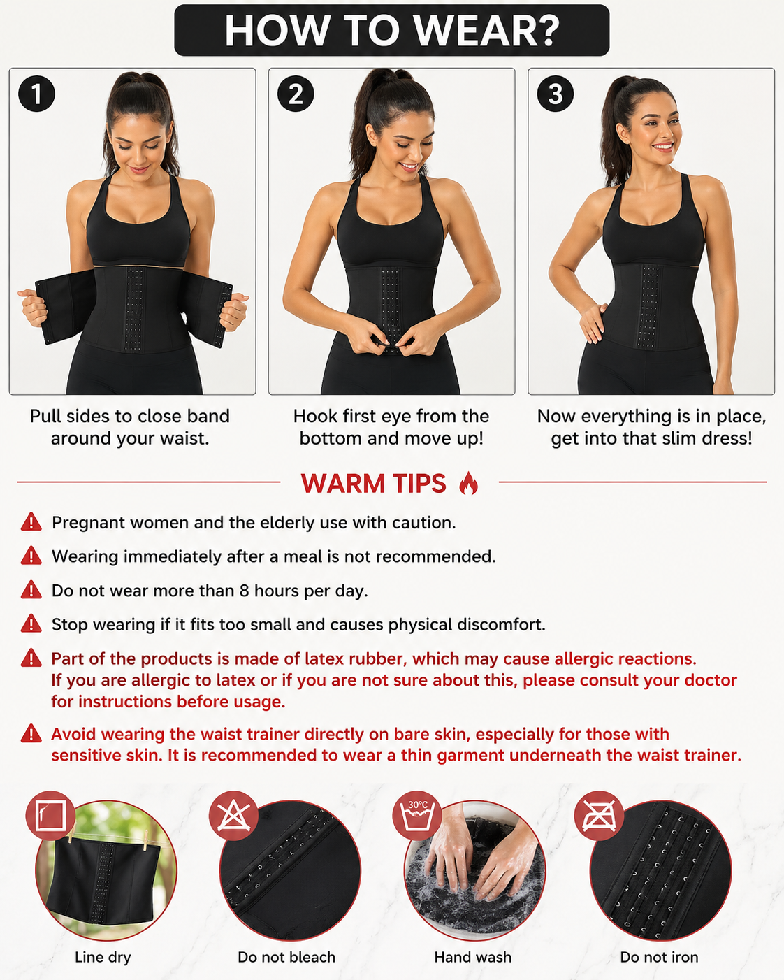 360° Sculpting Latex Waist Trainer