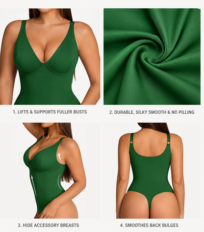 LuxeLift™ | Deep V Sculpting Bodysuit