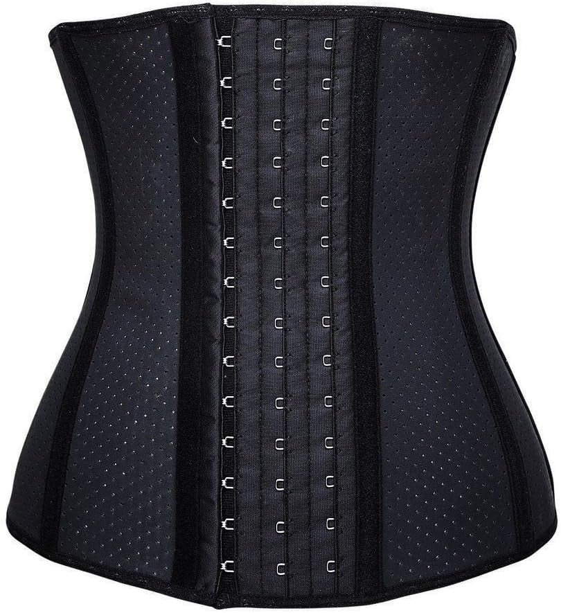 Women'S Underbust Latex Sport Girdle Waist Trainer Corsets Hourglass Body Shaper