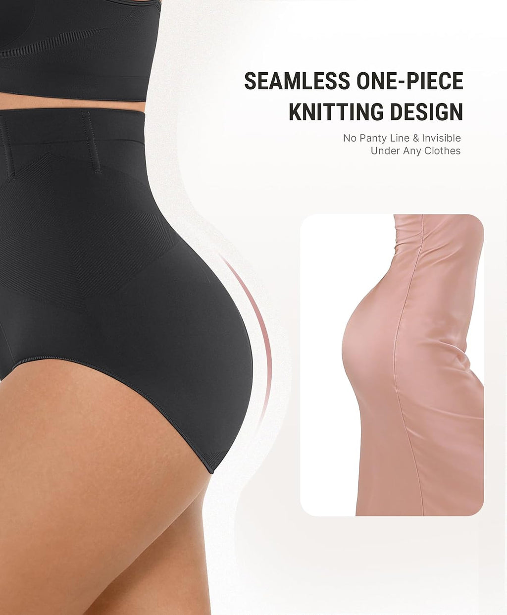 Body Shaper Tummy Control Shapewear Underwear High Waisted Shaping Briefs Panty Girdle