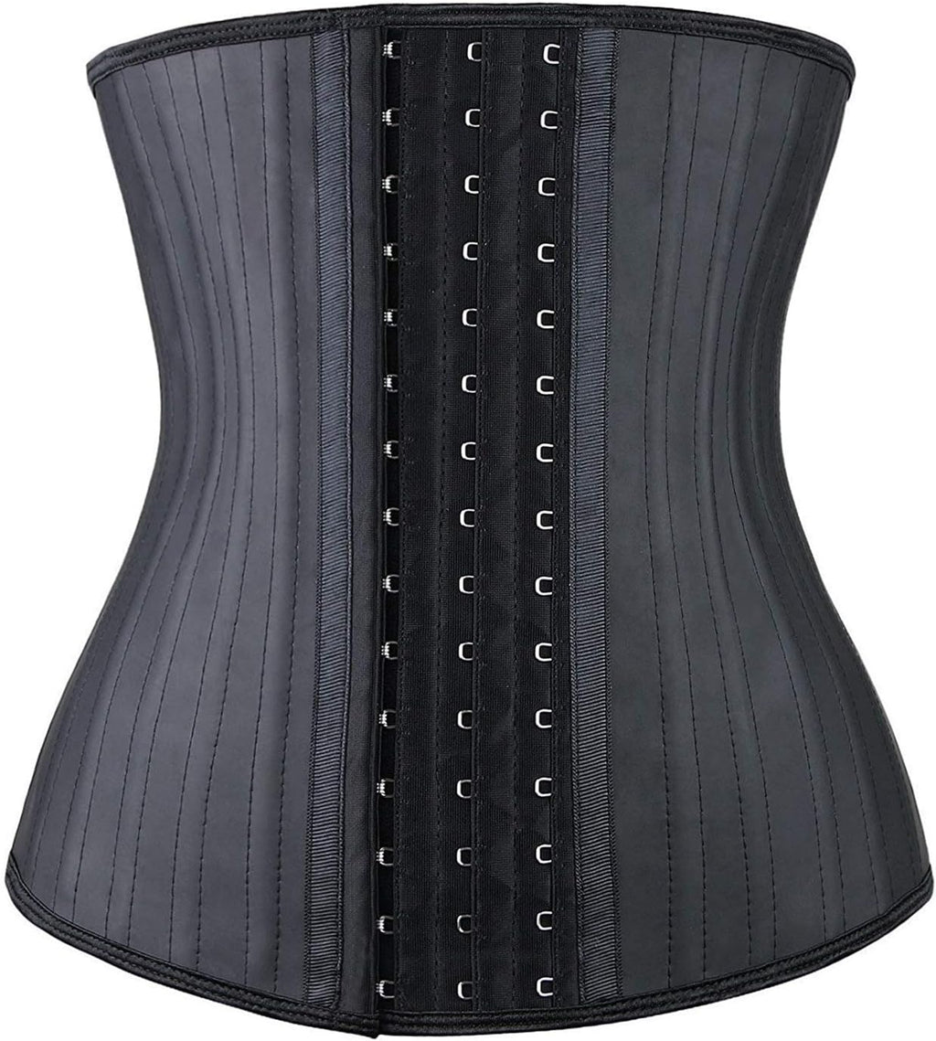 Women'S Underbust Latex Sport Girdle Waist Trainer Corsets Hourglass Body Shaper