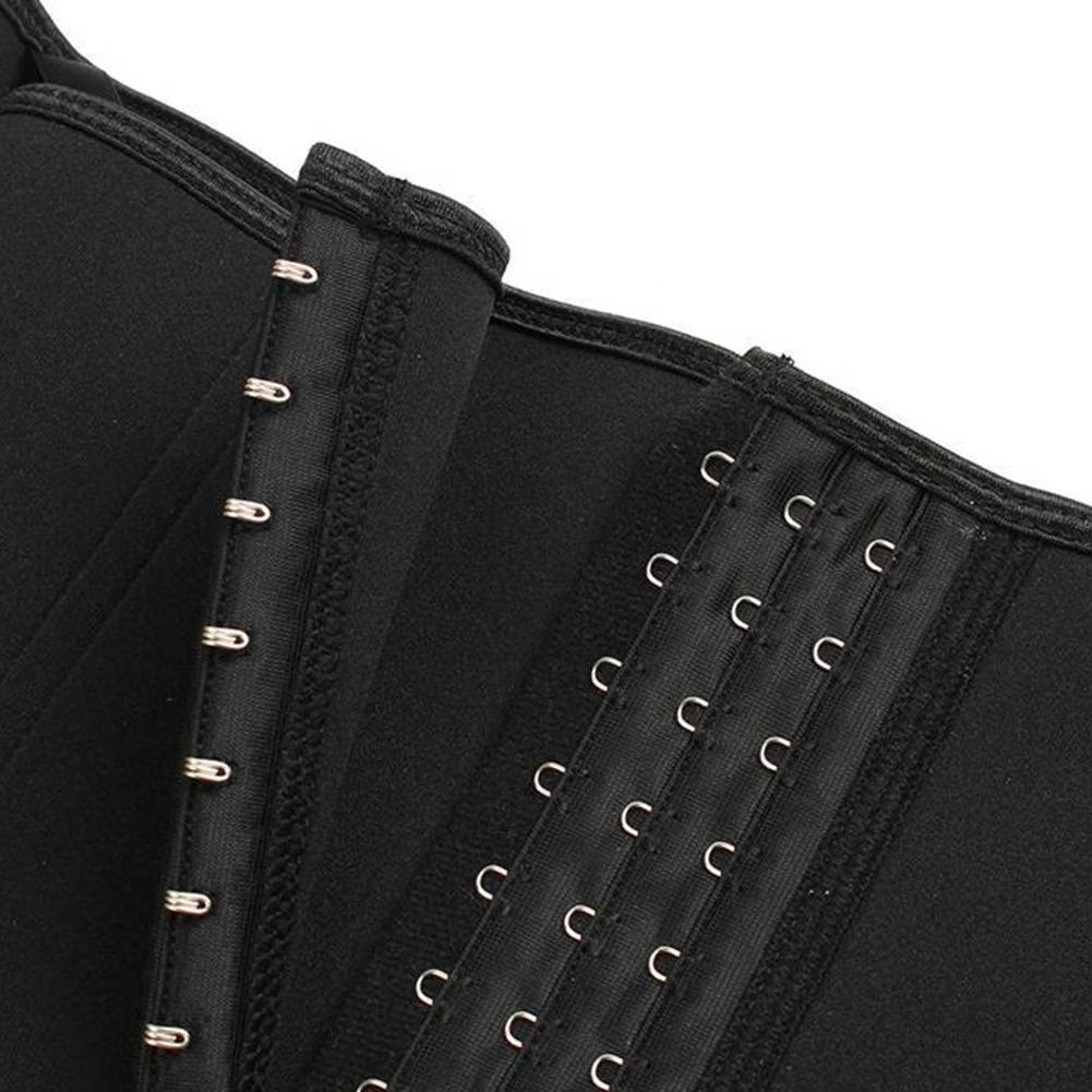 Women Seamless Waist Training Tummy Cincher Corset Shaper Trainer Bustier Slim Waistline Body Shaper, Black S-3XL